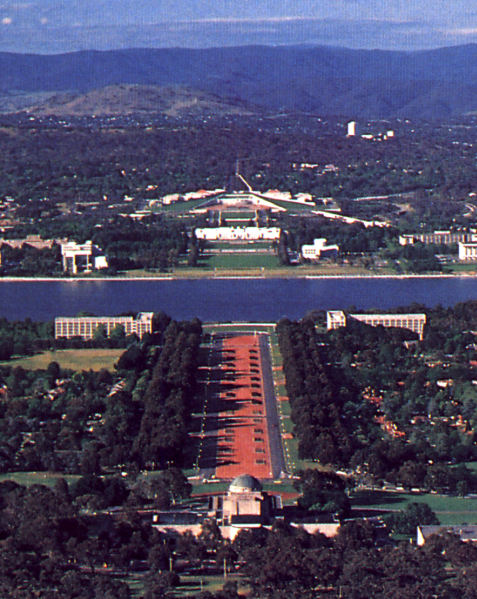 Canberra Bird view